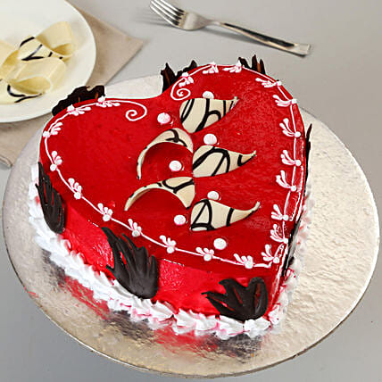 Desirable Heart Cake - Cake Wale