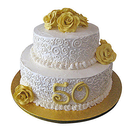 Wedding Theme Semi Fondant cake (4 kg) - send Special Cakes to India,  Hyderabad | Us2guntur