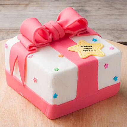 Gift Box Cake - Cake Journal