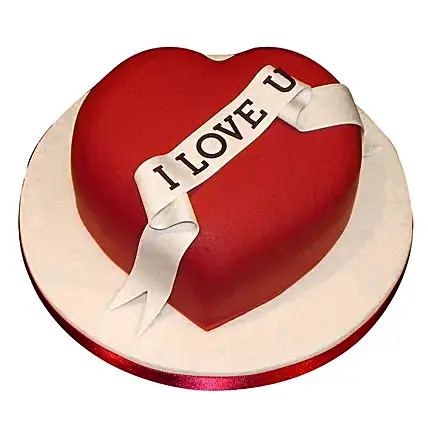 Happy Valentine Day Chocolate Cake | Online Special Cake Happy Valentines  Day