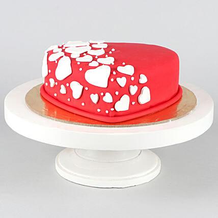 Hand Painted Fondant Cake